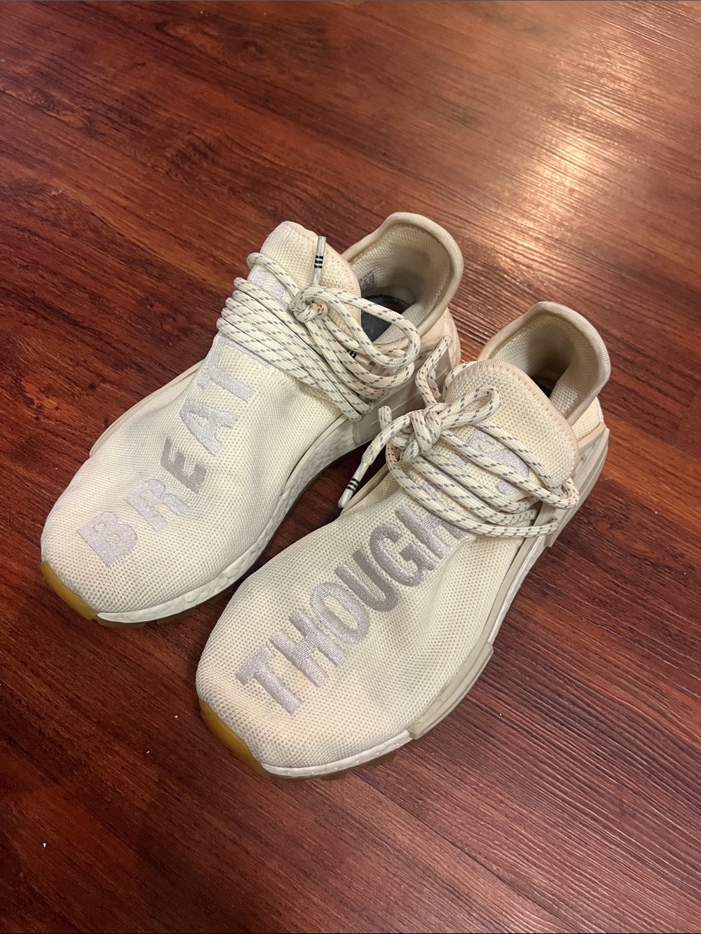 adidas Women Sneakers Cream White with Gum Soles